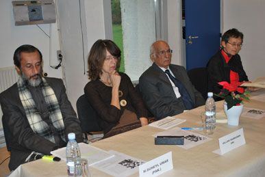 Suheyl Umar, Lissi Rasmussen, Ghulam Sabir and Ellen Wullf