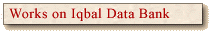 Works on Iqbal Data Banks